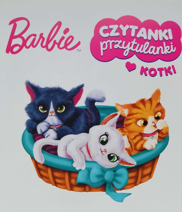 Barbie Czytanki przytulanki Kotki
