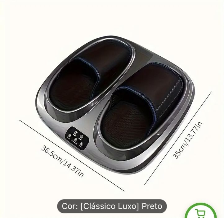 Máquina relaxamento, compressão e massagem (nova/selada)