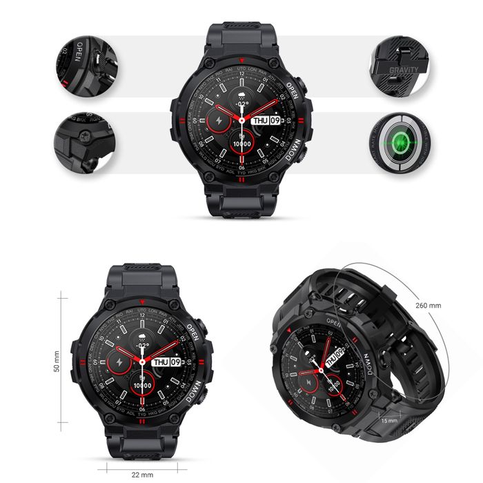 smartwatch gravity gt7-1