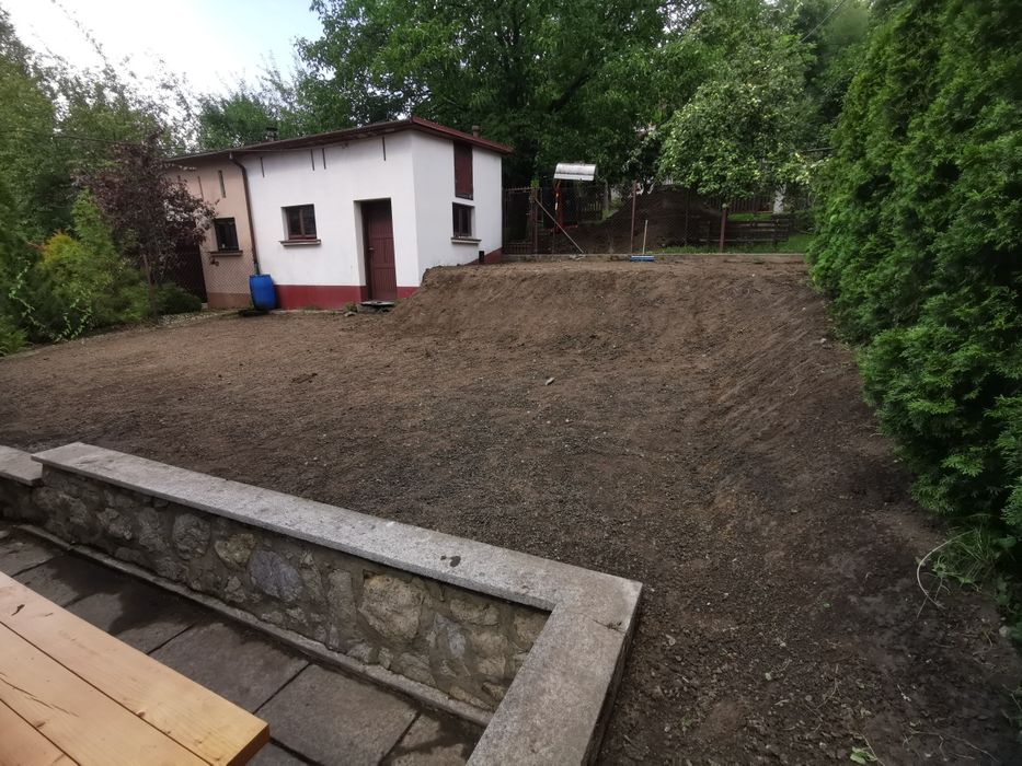 Koparka kołowa usługi