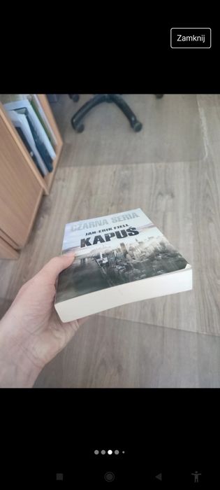 książka Kapuś. Czarna Seria Autor: Jan-Erik Fjell