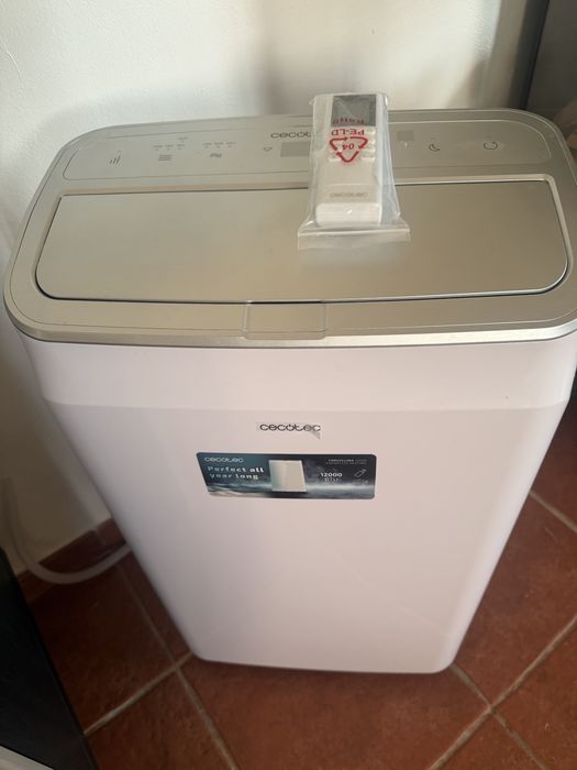 Ar Condicionado Portátil 12000 BTU Cecotec ForceClima 12600 Soundless Heating - Como Novo / Completo