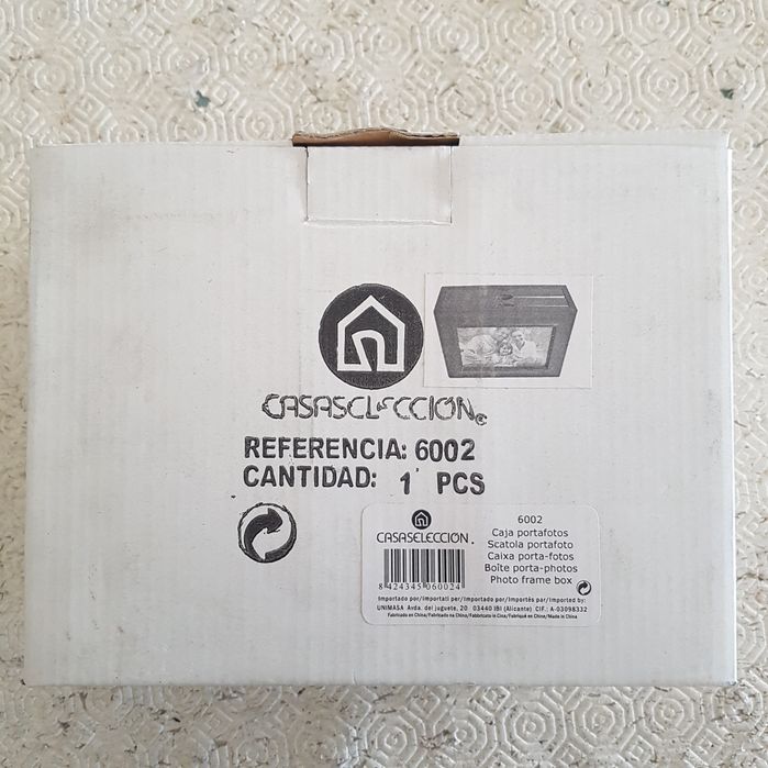 Porta fotos em madeira
