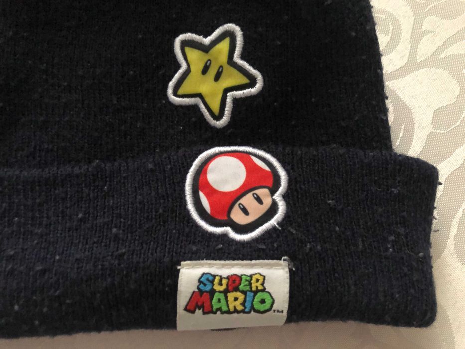 Czapka Super Mario, Nintendo. obwód 40cm.