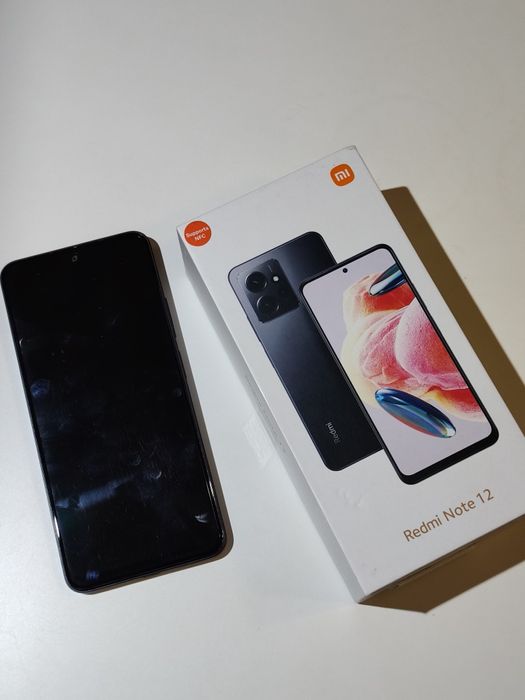 Redmi Note 12 Onyx Gray 4GB RAM 128GB ROM