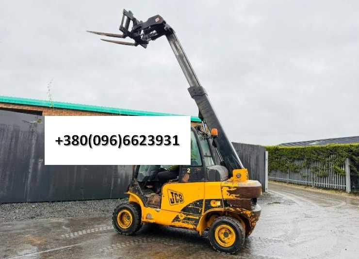 Телескопічний навантажувач JCB TLT 35D 4X4 + відео роботи