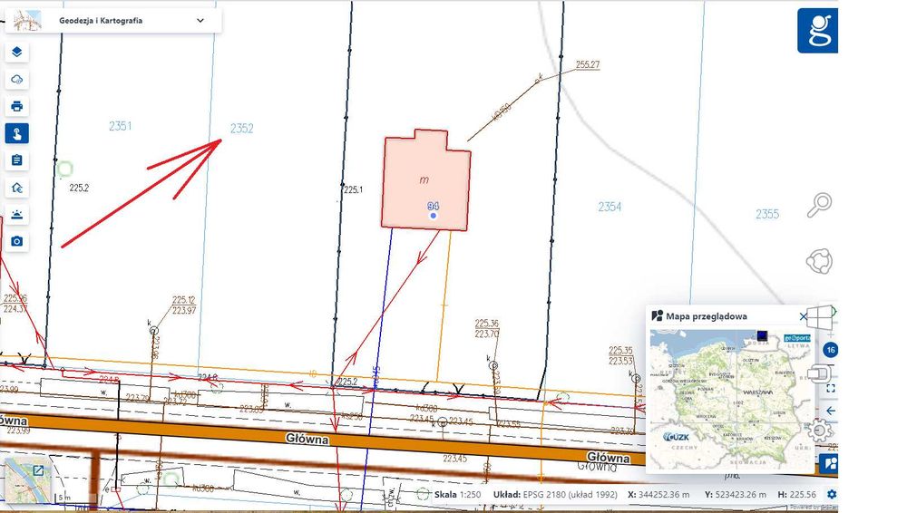 Działka w Jackowie (gmina Kruszyna) 7100 m², przy głównej ulicy, media w drodze - Więcej