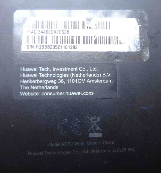 планшет HUAWEI GSS2-W09