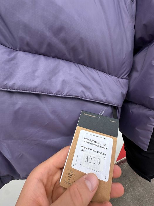 Мужская куртка парка пуховик The North Face Himalayan Down Parka 20тис