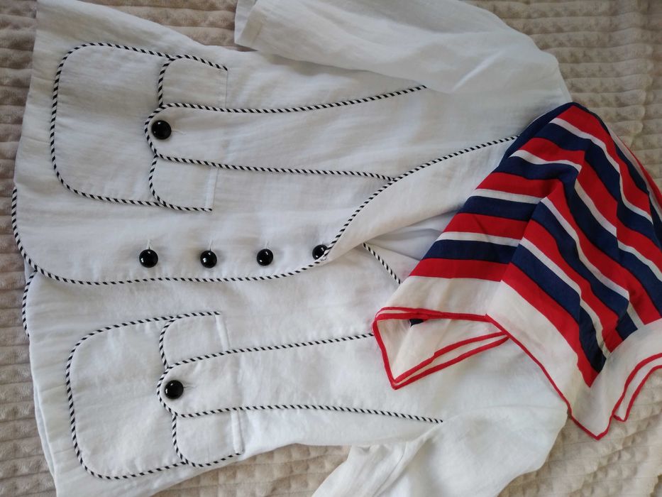 Żakiet, marynarka, apaszka, gawroszka, TOM TAILOR, hilfiger