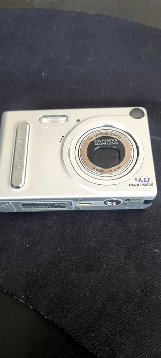 Aparat Casio Exilim EX-Z4 Vintage Digicam Y2K + Etui i Bateria