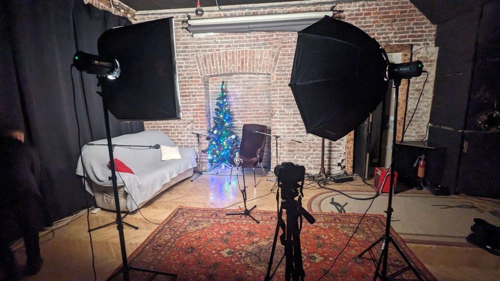 Подкаст-студія, та звукозапис у центрі Львова