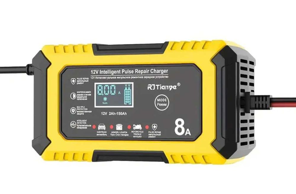 Зарядное устройство 12в 8а AGM GEL