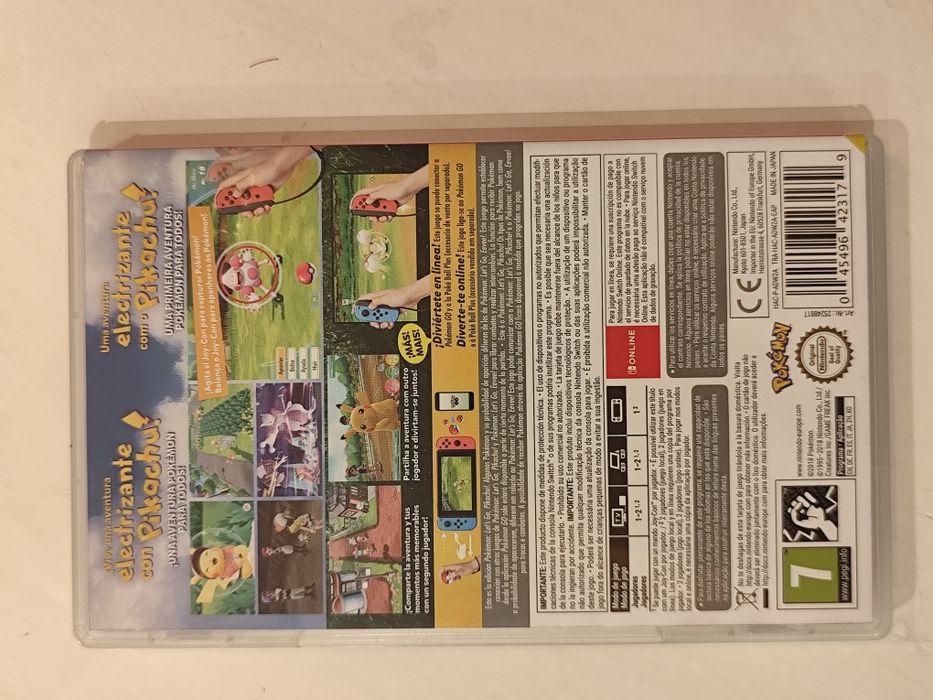 Let's Go pikachu Nintendo Switch