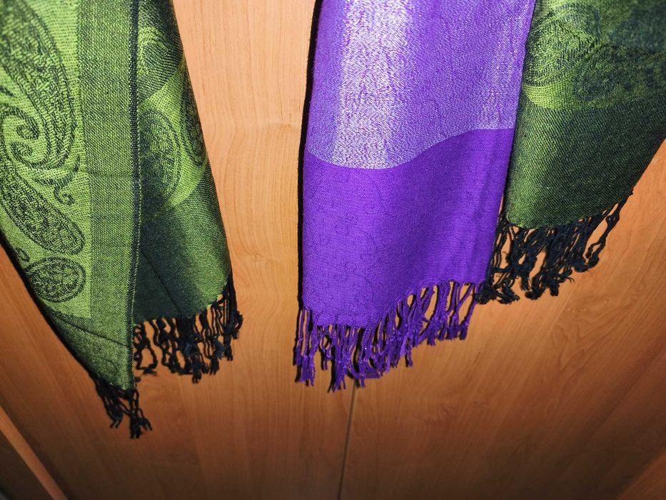 Piękne wizytowe, ekskluzywne apaszki, chusty, szale OKAZJA 3+1 za gr.!