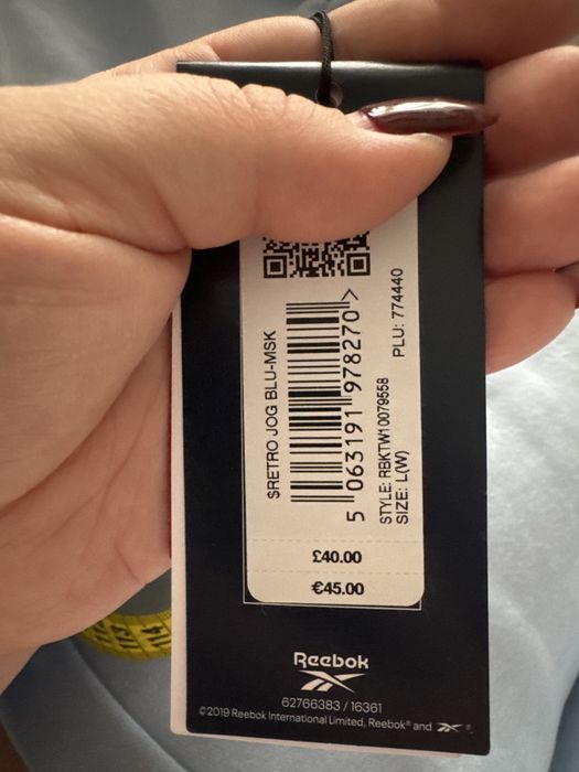 Жіночі споритивні штани Reebok великого розміру