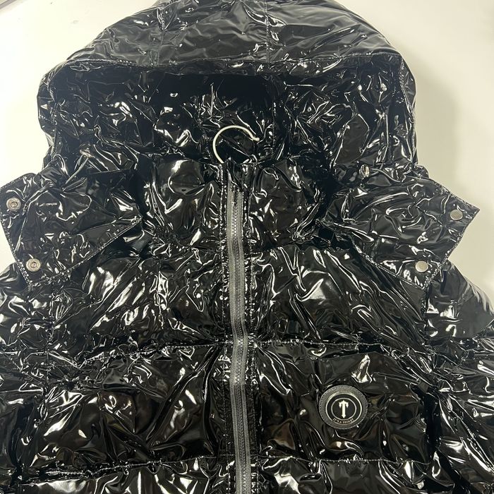 Пуховик Trapstar S-XL пухан трепстар на зиму глянцевий пуховик drill