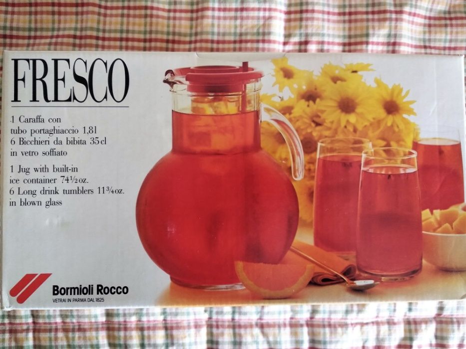 Conjunto copos + Jarra | Bormioli Rocco