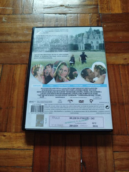 DVD As Leis da Atracção