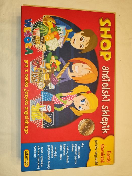 Gra edukacyjna Shop - angielski sklepik
