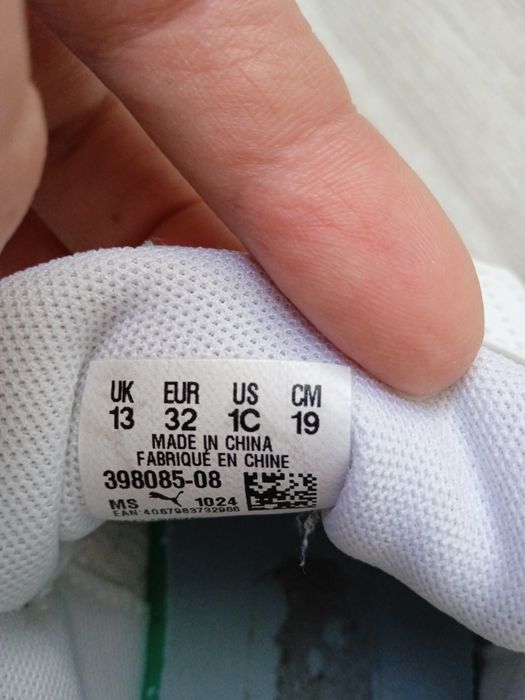Кросівки,мокасини Puma для дівчинки,32 розмір
