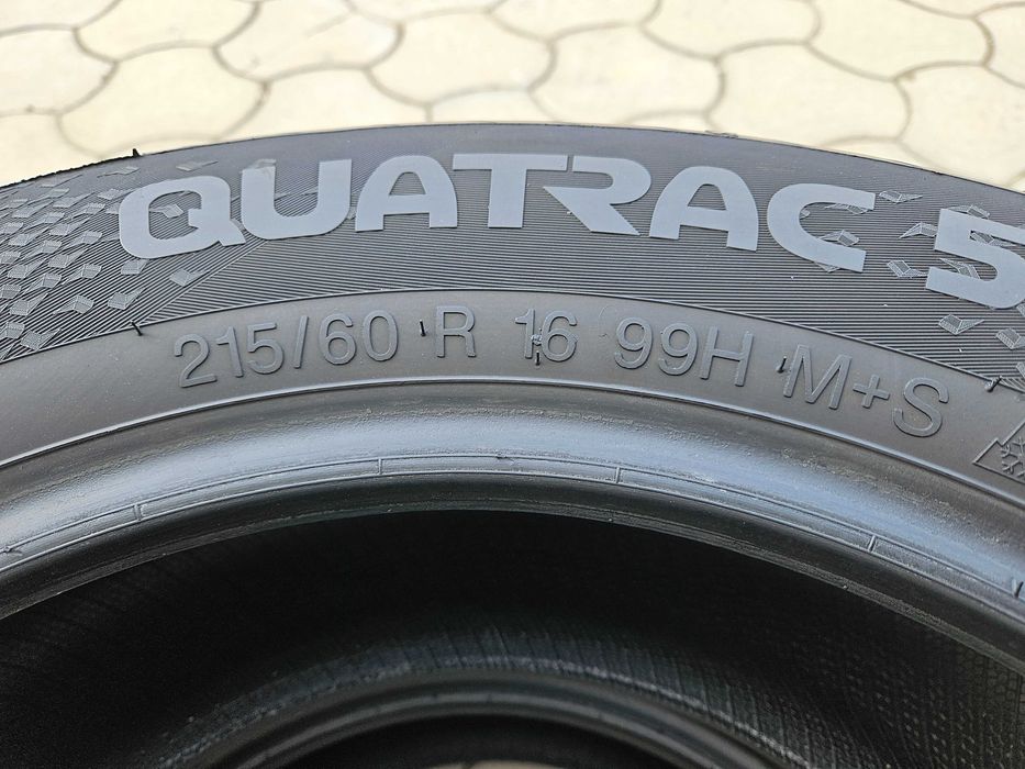 Шини 215/60 R16 Vredestein Qvatrac(Ведерштейн) 90$/2шт.всесезон резина