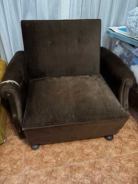 Sofa cama conversível