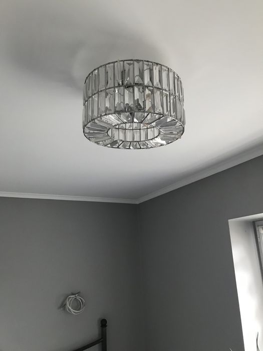 Lampa sufitowa chrom