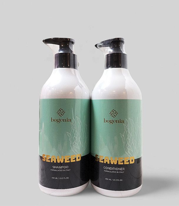 Bogenia шампунь та кондиціонер для волосся Seaweed зміцнення та зволож