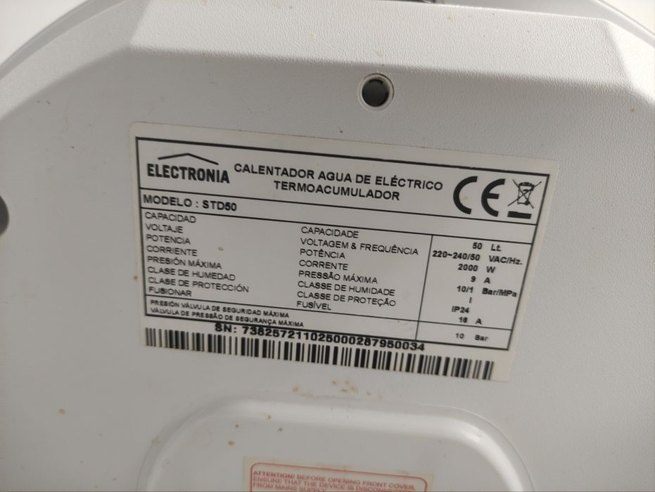 Termo acumulador Electronia