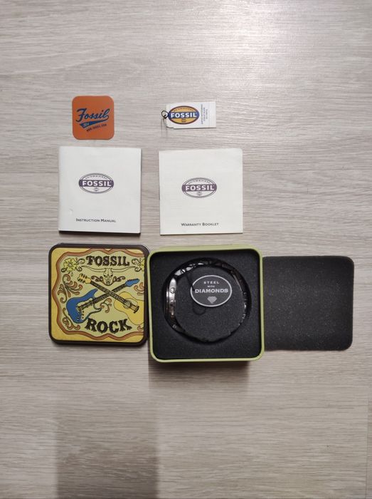 Zegarek męski z diamentem Fossil Arkitekt  USA