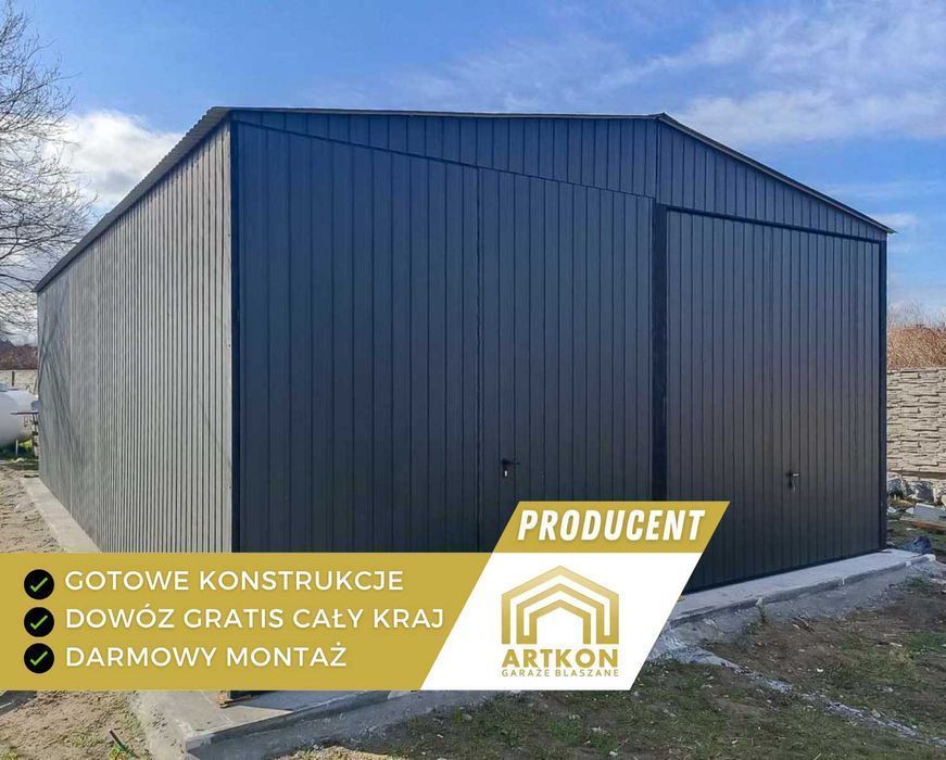 Stalowe hale magazynowe dla gospodarstwa rolnego | Szybka realizacja