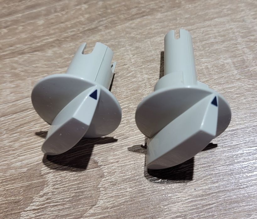 Pokrętła komplet do regulacji przepływu gazu i wody Neckar N19E