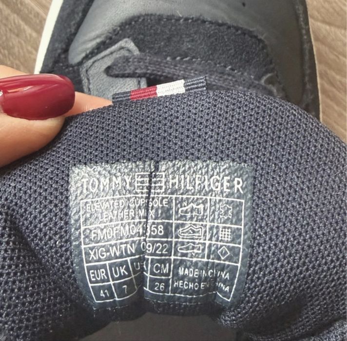 Trampki sneakersy Tommy Hilfiger 41 skóra