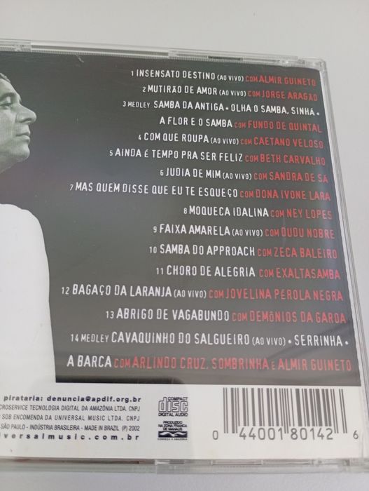 CD Zeca Pagodinho –Participação Especial