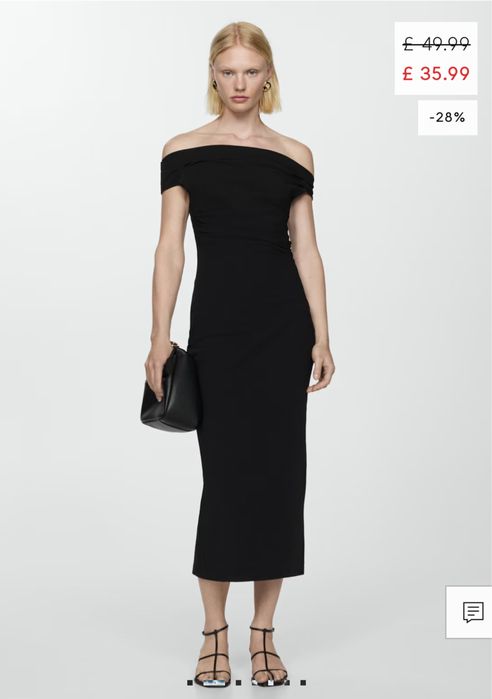 Сукня максі Mango чорне нове