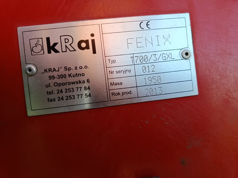 Siewnik pneumatyczny Unia Fenix 3m, Accord