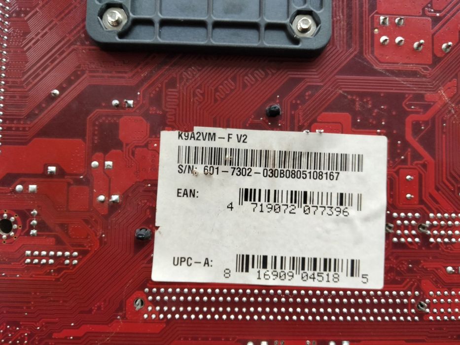 Материнська плата K9A2VM-F V2 комплект