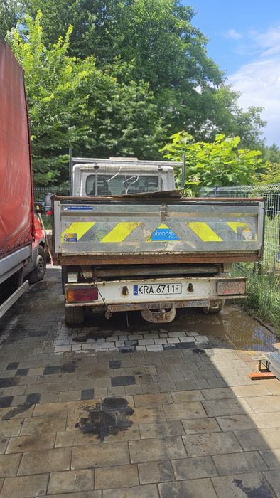 Peugeot boxer wywrotka