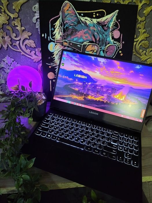 Мощный игровой ноутбук Lenovo Legion GTX 1050 4gb/SSD 256GB/ i5 4.1 GHz/ FullHD IPS