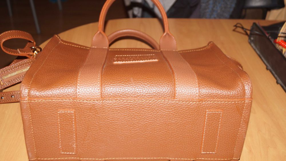 Skórzana shopperka The LEATHER MEDIUM TOTE MARC JACOBS nowa