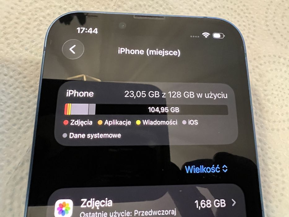 Iphone 13 128gb niebieski