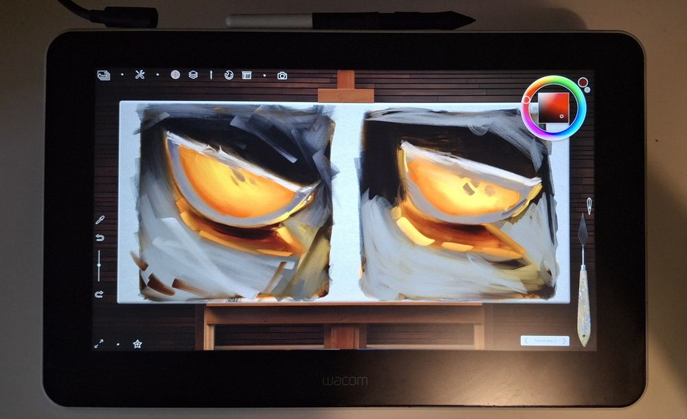 Tablet graficzny z ekranem Wacom One DTC133