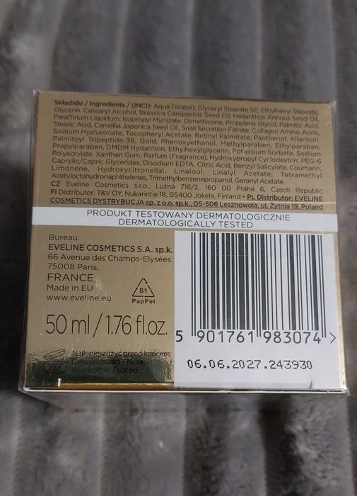 Krem na dzień - noc Eveline 50+