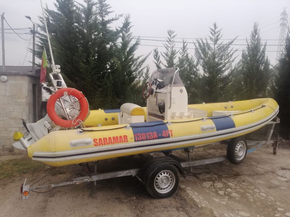 Semi-rigido hydrosport 5.55m aceito trocas e retomas