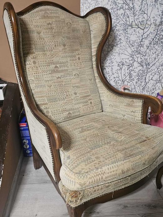 Komplet sofa i 2 fotele antyki