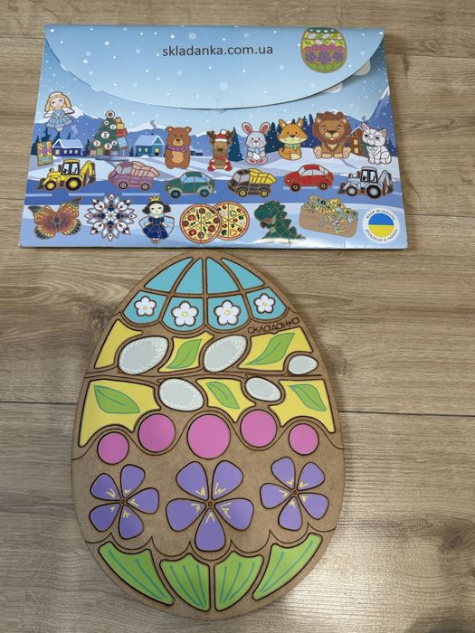 Пазл Складанка Писанка з вербою