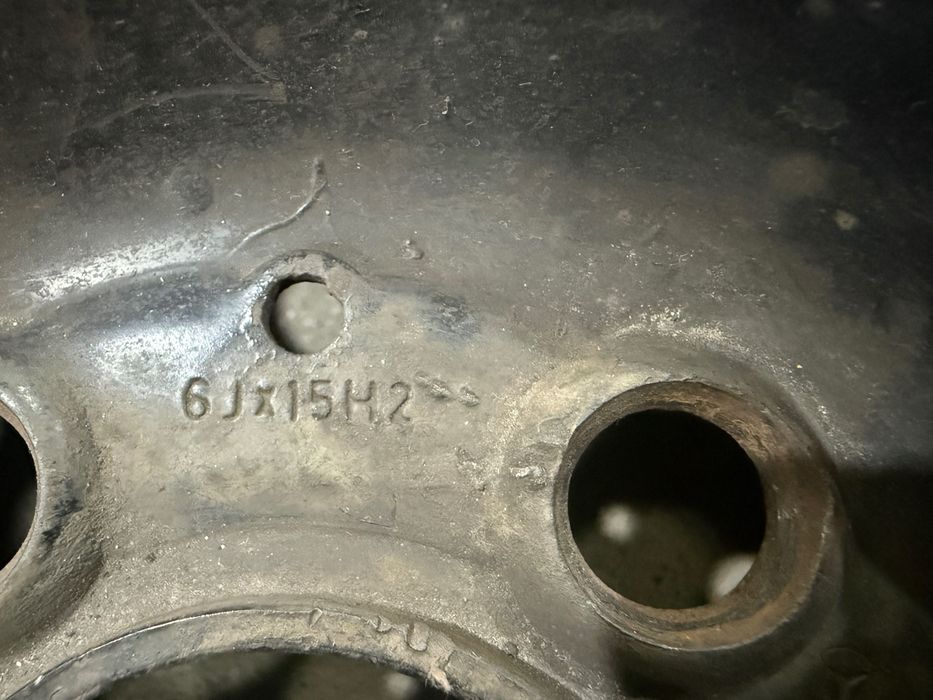 Диски Стальние Mercedes Benz R15 6.0j 5*112 ET49  1244000602