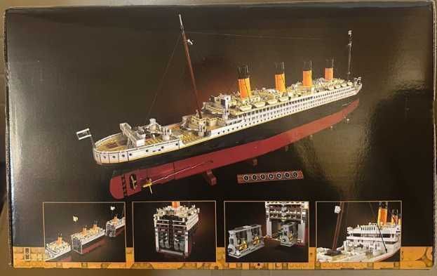Конструктор «Легендарний Титанік" схожий на  LEGO 9090 летале Код 1069