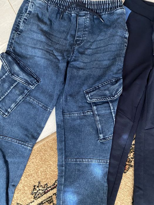 Джинси,спортивні та котонові штани на9-10 років